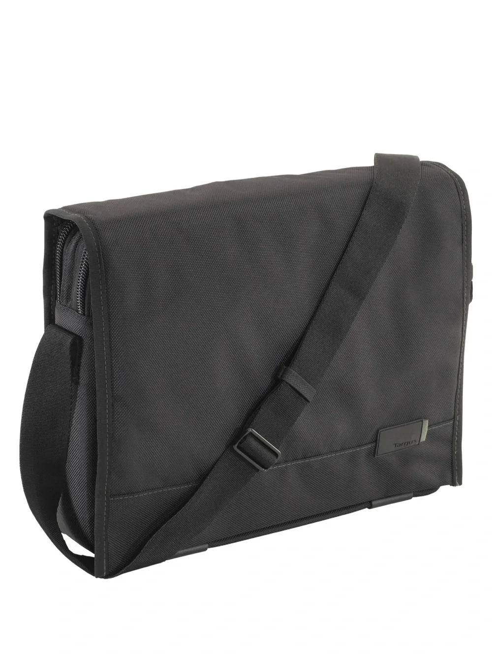 Targus Laptop Bag in Black W/ Shoulder Strap & Handle Magnetic Flaps Padded